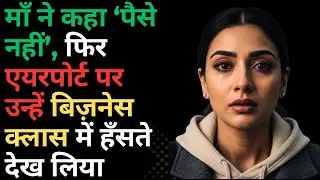 माँ ने कहा ‘पैसे नहीं’… फिर एयरपोर्ट पर उन्हें बिज़नेस क्लास में देख लिया!