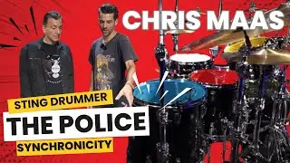 Sting drummer Chris Maas nods to The Police Synchronicity David Frangioni