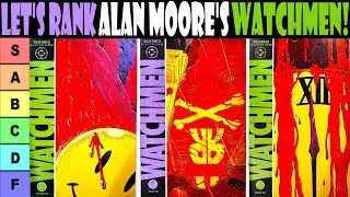 Let's Rank WATCHMEN! Alan Moore Dave Gibbons 1986 Best Covers Comic Books Comics Comicsamurai