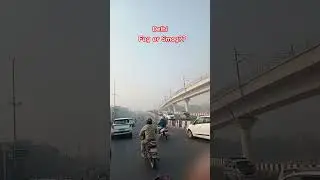 Delhi on severe category pollution level
