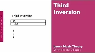 What are Third Inversions? | Learn Music Theory 3 | Liberty Park Music