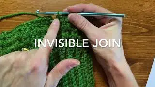 Invisible Join & Crocheting in the Third Loop