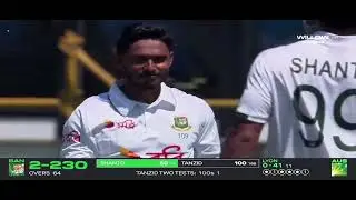 Tanzid Tamim Fast Test Hundred In Agnast for Australia 🇧🇩 
