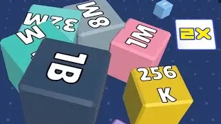 Cubes 2048.io Game HARD MODE🎲 How to play 🎲 Gameplay