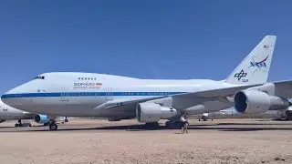 Walkthrough of NASA SOFIA Airborne Telescope