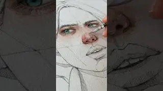 Comment dessiner un portrait &mdash; apprenez en bio 💛 #howtodraw #portraitdrawing #arteducation #artclass
