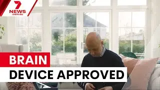 Brain stimulation device approved for home depression treatment | 7NEWS