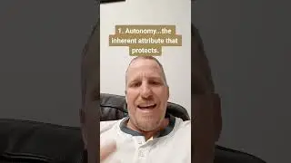 Autonomy protects you from the tyranny of others