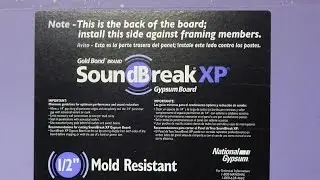Как сделать комнату шумоизоляционной с помощью гипсокартона Soundbreak от National Gypsum
