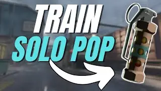 CT-Side Solo Pop Flash on Train | CS2 Lineup Guide