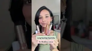✅Long lasting LIPSTICKS for WEDDINGS #weddingmakeup #makeupshorts