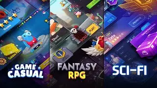 Unity Asset Store [ GUI Pro Bundle - 3 Styles ] LAYERLAB - 레이어랩