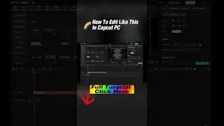 Creating Rolling End Credits Text in CapCut | Easy Tutorial for PC Users #capcut #videoediting