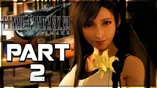 Final Fantasy VII Remake Walkthrough PART 2 - Sector 7 Slums (PS4 PRO 1440p)