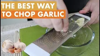 How to Mince Garlic with a Microplane | A La Carte with Alex