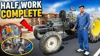 🤩आज़ अपने sonalika rx 60 Half work completed हों गया 