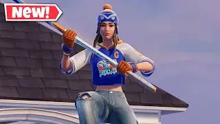 NEW HATTIE CHIRPS Skin Gameplay In Fortnite! (Sasclasher Bundle)
