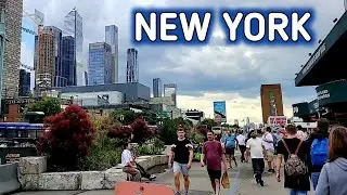 NYC LIVE 🇺🇸 Hudson River Park - High Line - Greenwich Village 🗽