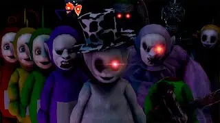 Slendytubbies 3 solo survival + no-hit Tinky Winky boss gameplay NO commentary