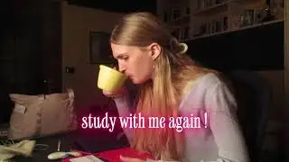 short study with me for nursing school :)