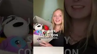 SQUISHY COLLECTION! kinda 😆 #fun #haul #squishy #viral #trend
