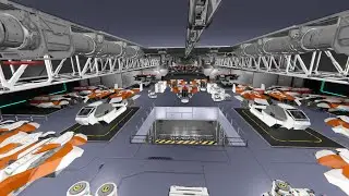 Space Engineers Assault Carrier Hangar Capacity