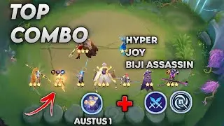 Top Combo Hyper Joy Biji Assassin + Nature + Austus Skill 1 !! | Magic Chess