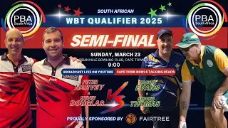 Peter Harvey & Kevin Douglas VS Jason Evans & Shaun Thomas (PBA Qualifiers 2025) - SEMI FINAL