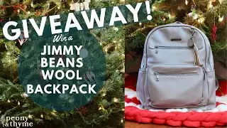 GIVEAWAY! Win a Jimmy Beans Wool Maker Backpack!