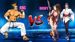 💥 DAIMON Vs  QUEEN'S  | Epic Mugen Showdown! 🔥👑 Who Will Win? 🤔