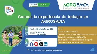 Conoce la experiencia de trabajar en AGROSAVIA