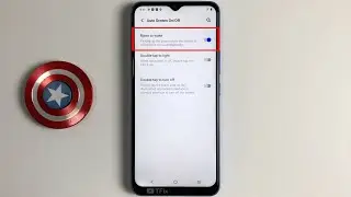 Raise to wake on Vivo Y01 Android 11