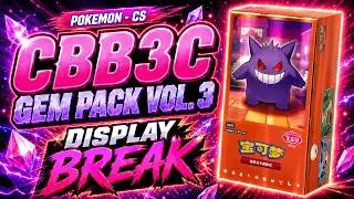 🔥 Gem Pack Volume 3 - cbb3c - Display - Break 🔥 - Pokemon TCG