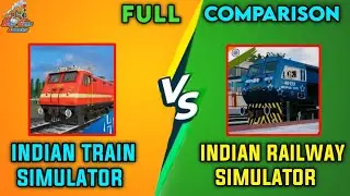 Indian train simulator V/S Indian railway simulator | Full game comparison | Rail Guru Ishant |