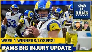 INJURIES: Kevin Dotson, Steve Avila Injury Updates, Week 1 Winners/Losers + Surprising PFF Grades!