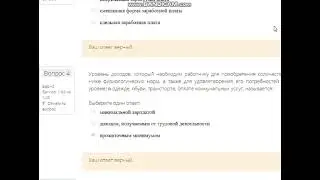 Тест по Разделу 5 на тему: Труд и заработная плата (ФЭК.РФ)