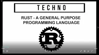 Rust in Malayalam - A general purpose programming language |  Introduction