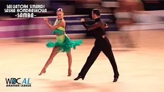 Salvatore Sinardi & Sasha Kondrashova - Samba dance | 2022 Dutch Open Assen WDC AL