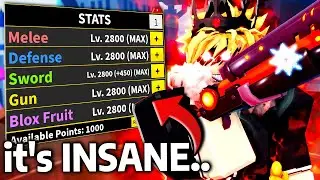 THIS NEW STAT UPGRADE UPDATE IS BROKEN!! (Blox Fruits)