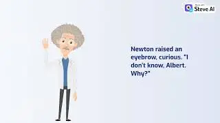 A Moment of Humor between two great scientists