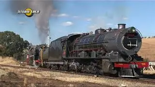 Classes 12AR and 15Fs Doubleheading train for Magaliesburg, South Africa