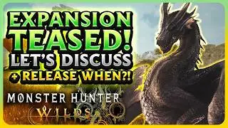 Официально анонсировано дополнение Monster Hunter Wilds &mdash; давайте обсудим это! | Rathalos Watch