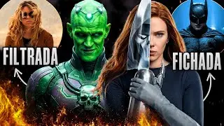 El actor elegido como BRAINIAC, tráiler Supergirl, Scarlett Johanson en THE BATMAN 2 como FANTASMA🤯