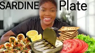 I TRIED THE VIRAL SARDINE PLATE!!! 