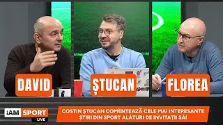 iAMsport LIVE - 28 Ianuarie | Chivu e dorit Real Madrid. Ștucan x Florea x David