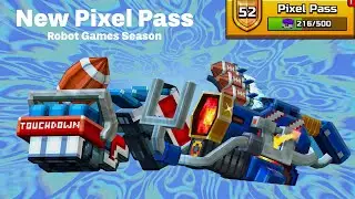 Maxing out Robot Games Season Pixel Pass