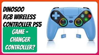 REVIEW (2025): Dinosoo RGB Wireless Controller PS5. Features.