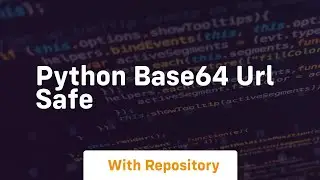 python base64 url safe
