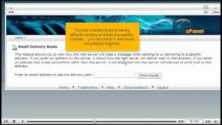 How to trace email in cpael