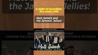 Sickle Cell Benefit Concert with Matt Jamele and the Jammin' Jellies! #sicklecellmatters #charity